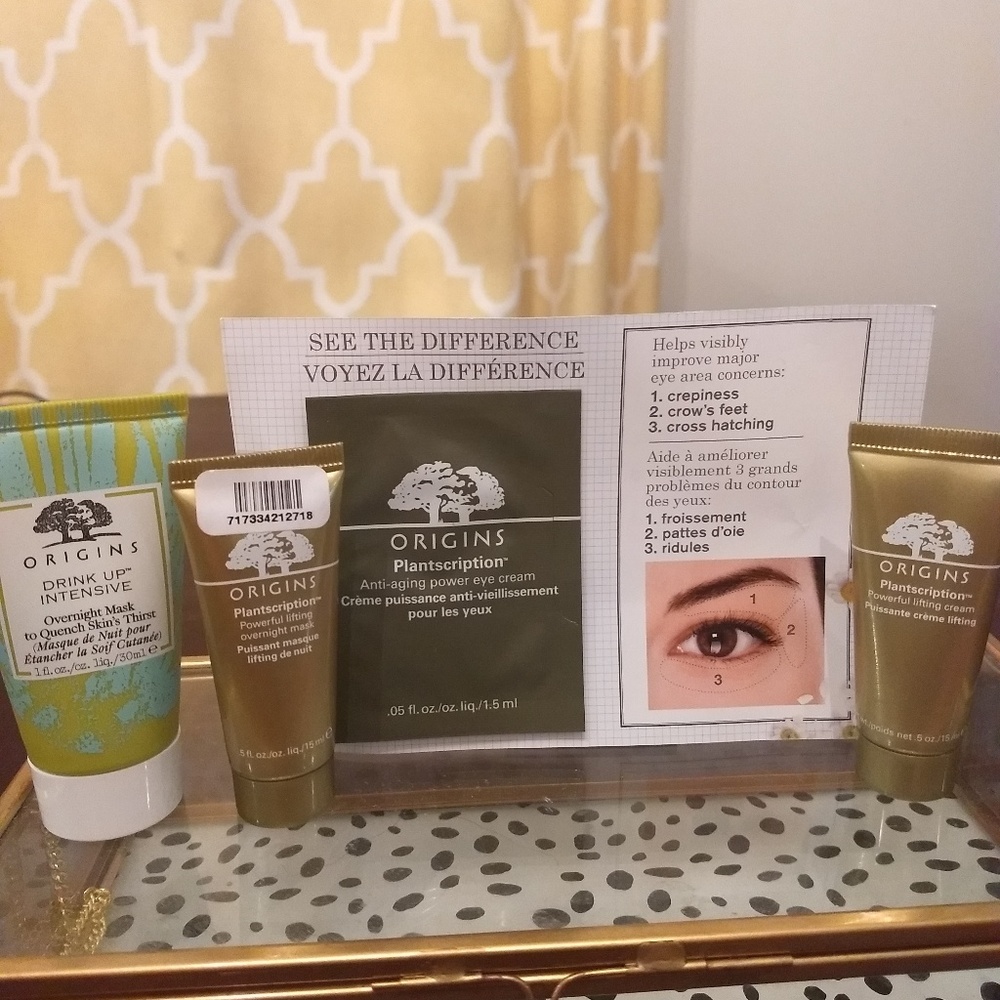 🌳Origins face sampler